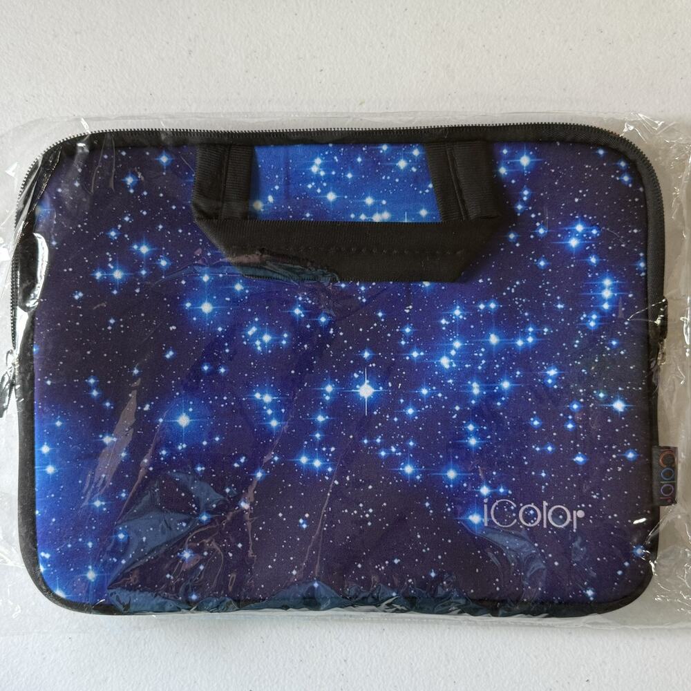 Icolor Starry Neoprene Laptop/Tablet Case Fits Apple MacBook Air and Chrome Book